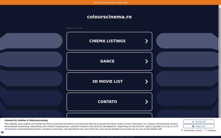 Screenshot of colourscinema.ro