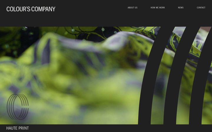 Screenshot of colourscompany.com