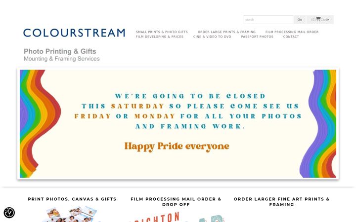 Screenshot von colourstream.net