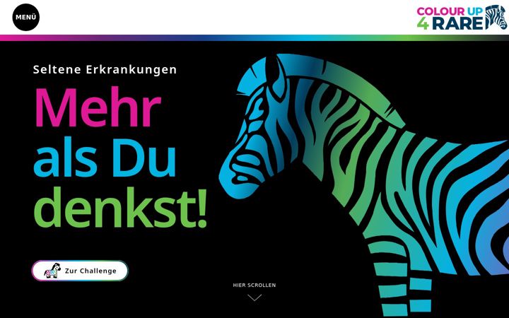 Screenshot of colourup4rare.com