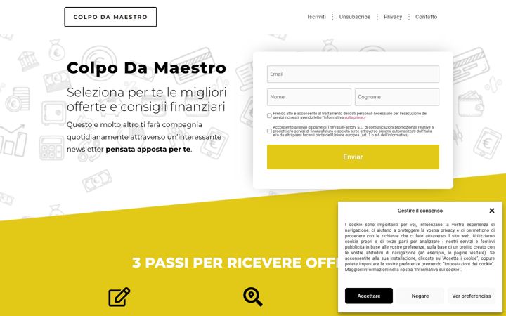 Screenshot of colpodamaestro.it