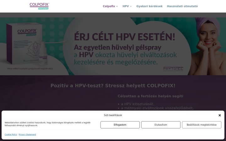 Екранна снимка на colpofix.hu