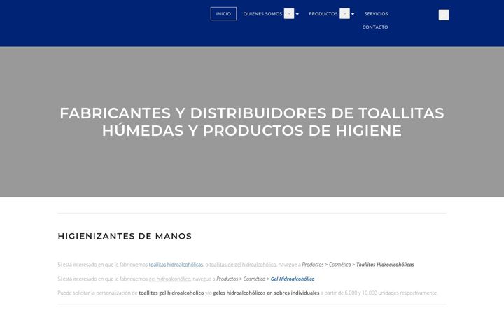 Screenshot of colsanit.com