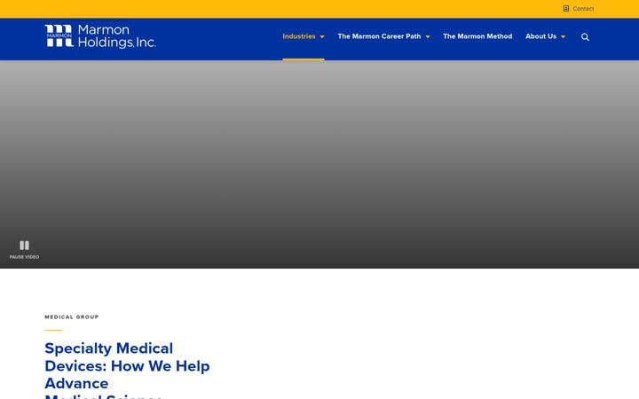 Screenshot of colsonmedical.com