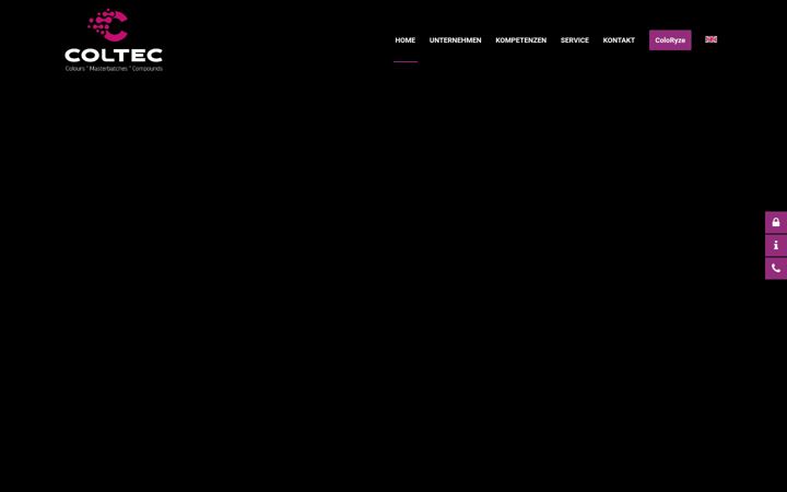 Screenshot of coltec-mb.de