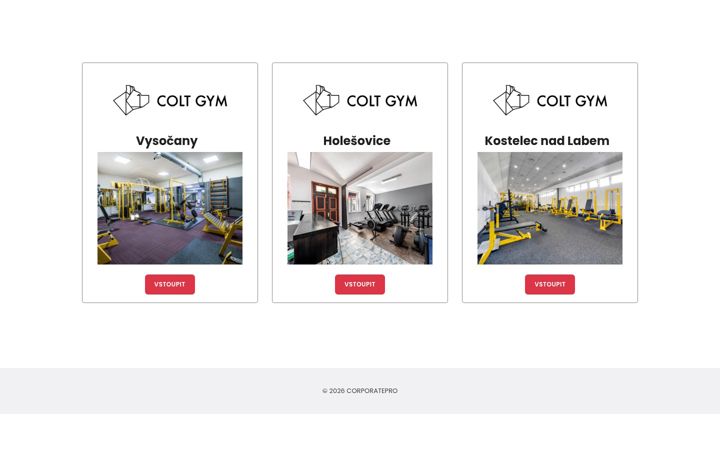 Skjermbilde av coltgym.cz