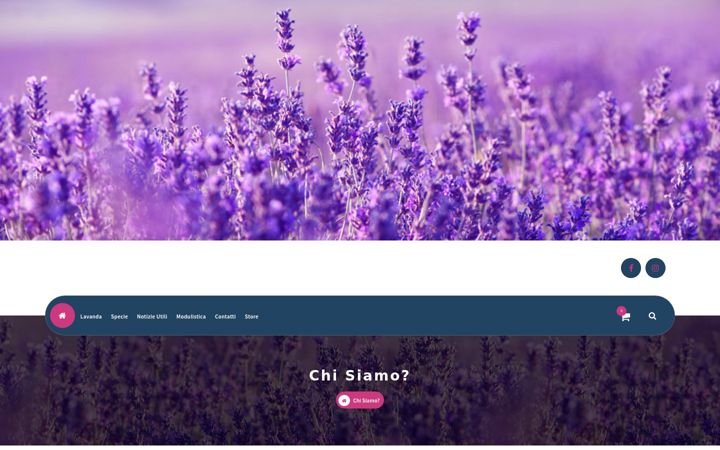 Screenshot of coltivazionelavanda.com