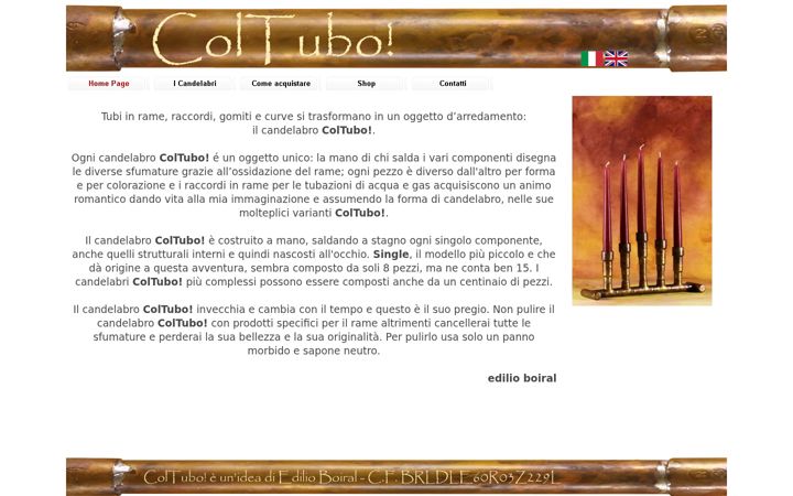 Screenshot of coltubo.it