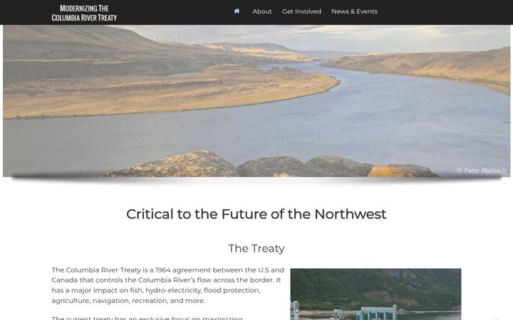 Captura de pantalla de columbiarivertreaty.org