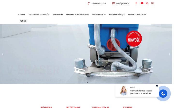 Screenshot of columbus-clean.com.pl