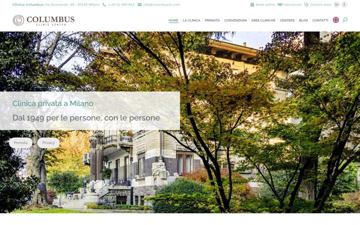 Screenshot of columbus3c.com