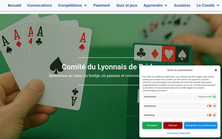 Zrzut ekranu colybridge.fr