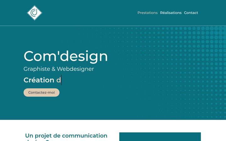 Screenshot of com-design.fr