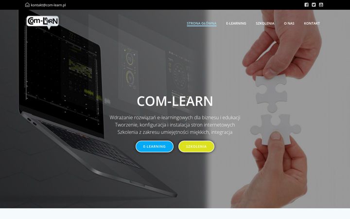 Screenshot of com-learn.pl