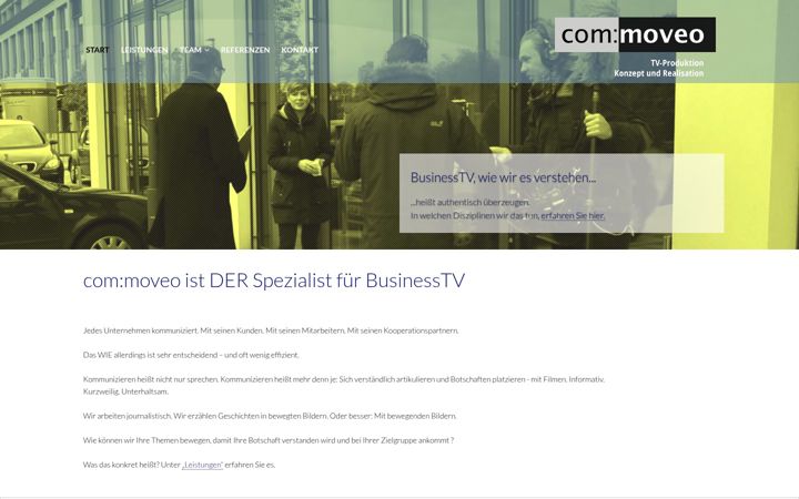 Screenshot of com-moveo.de