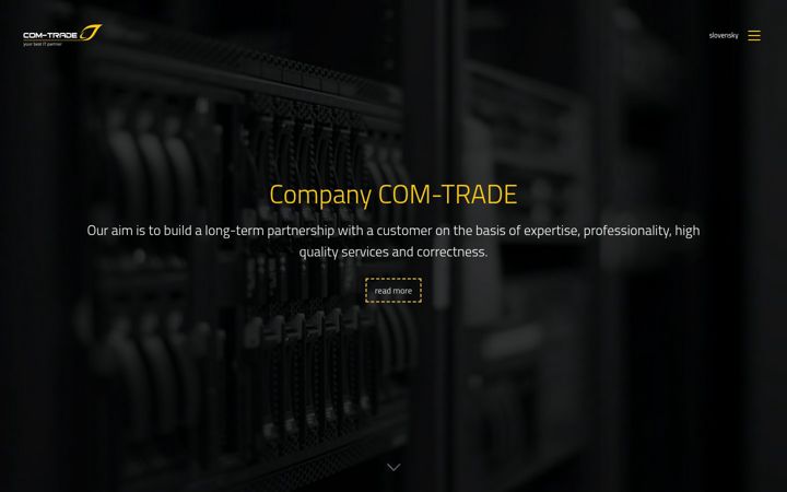Skærmbillede af com-trade.sk