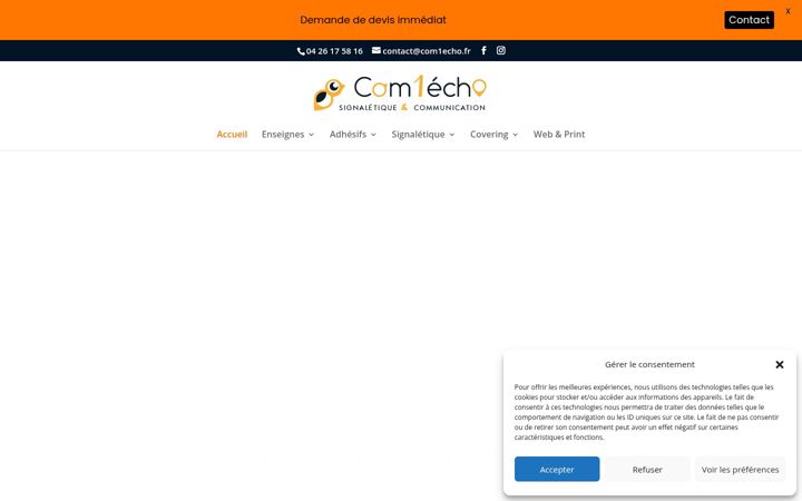 Screenshot of com1echo.com