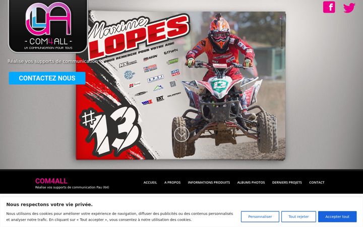 Screenshot του com4all.fr