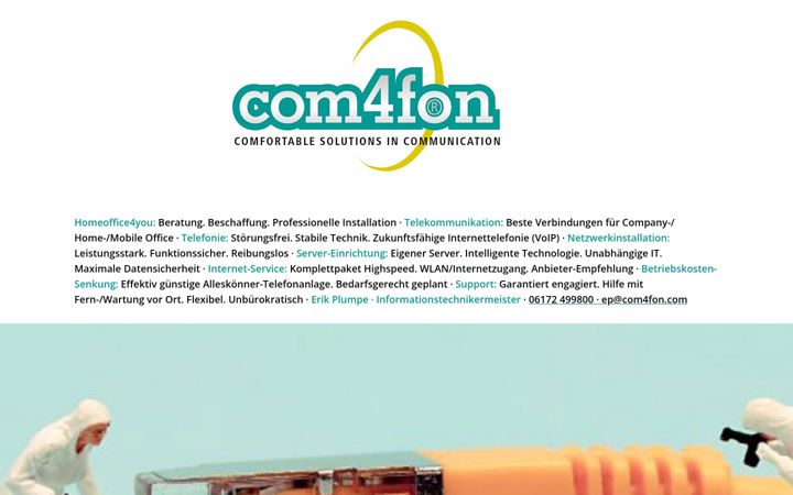 Screenshot of com4fon.com