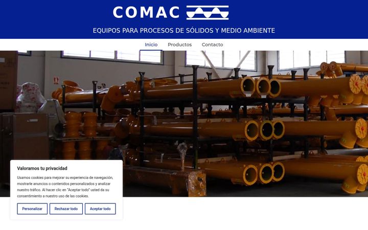Screenshot di comac.es
