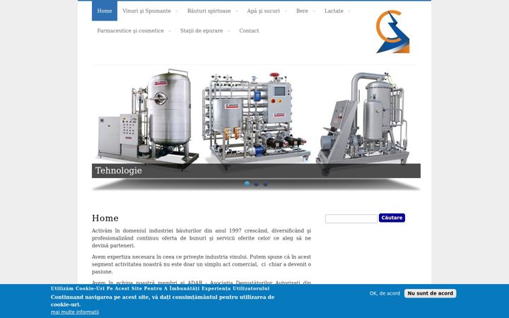 Screenshot of comagrimpex.ro