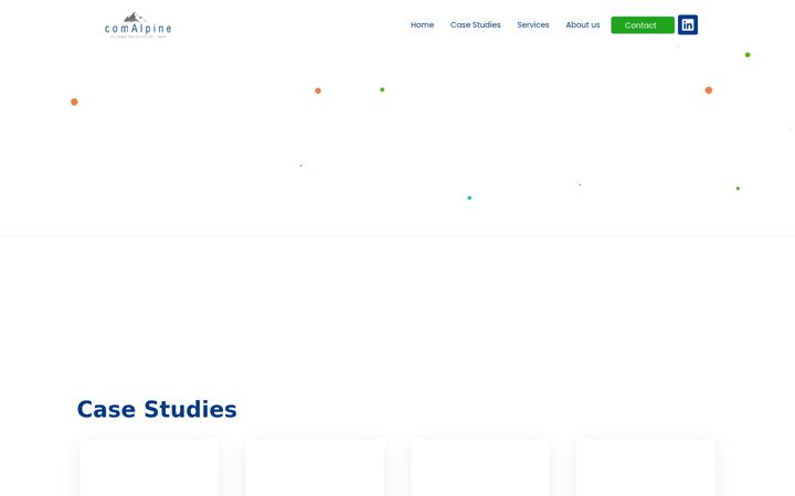 Screenshot of comalpine.lk