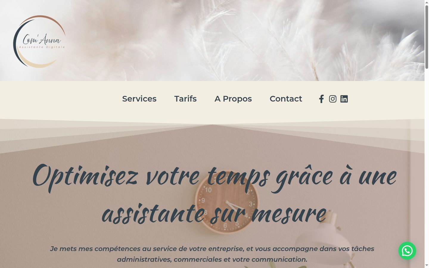 Capture d'écran de la bannière de consentement affichée avant toute interaction