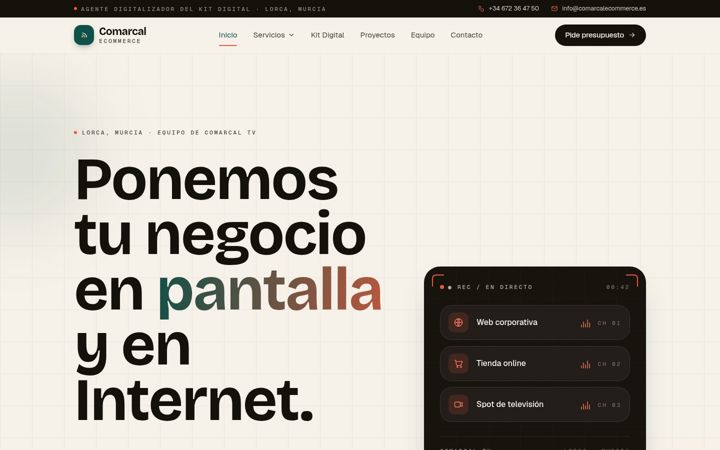 Screenshot di comarcalecommerce.es