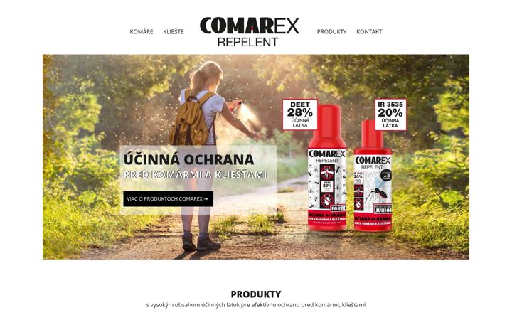 Screenshot of comarex.sk