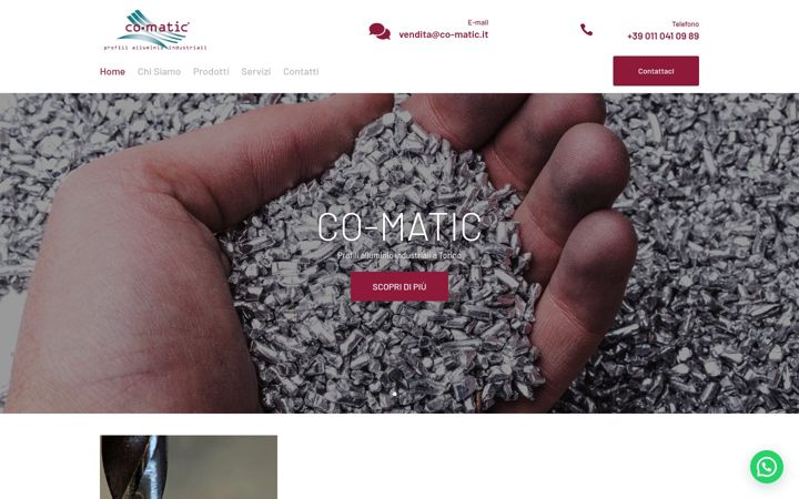 Screenshot του comatic.it