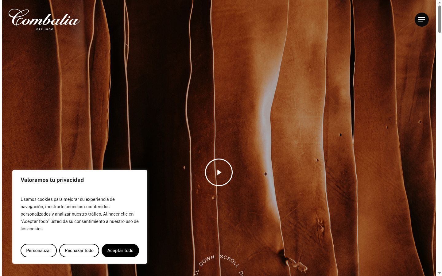 Screenshot van de toestemmingsbanner zoals getoond vóór enige interactie