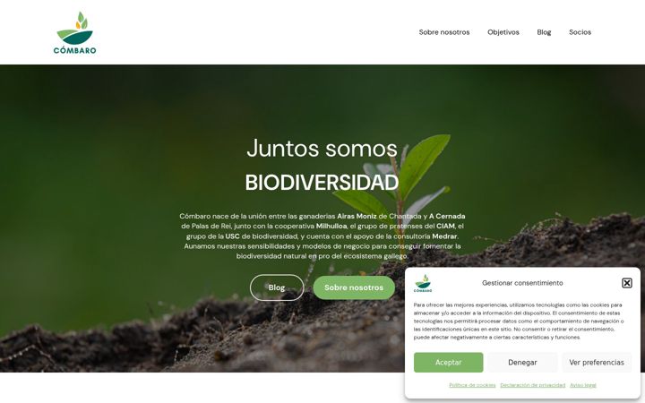 Screenshot of combaro.es