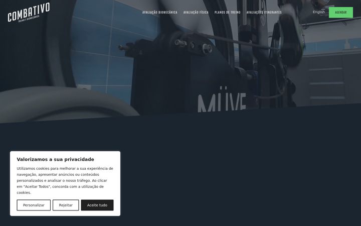 Screenshot of combativo.pt