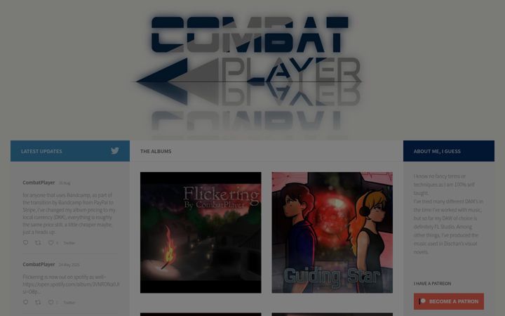 Screenshot of combatplayer.com