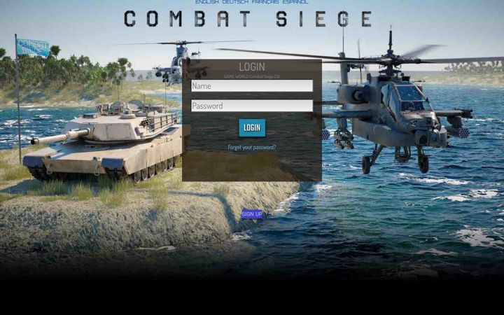 Screenshot of combatsiege.com