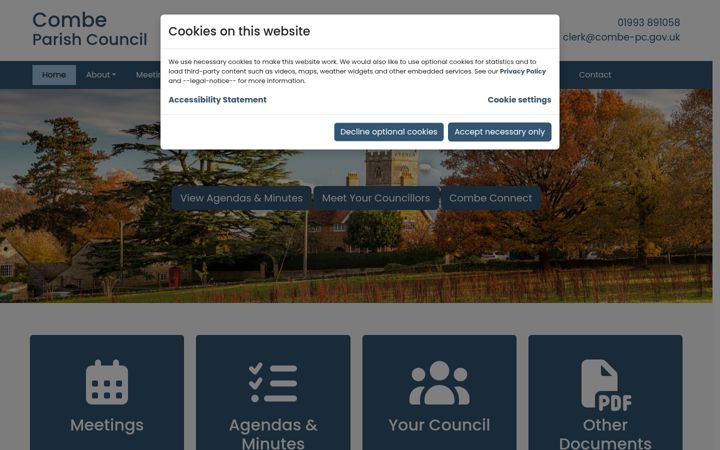 Screenshot of combepc.org