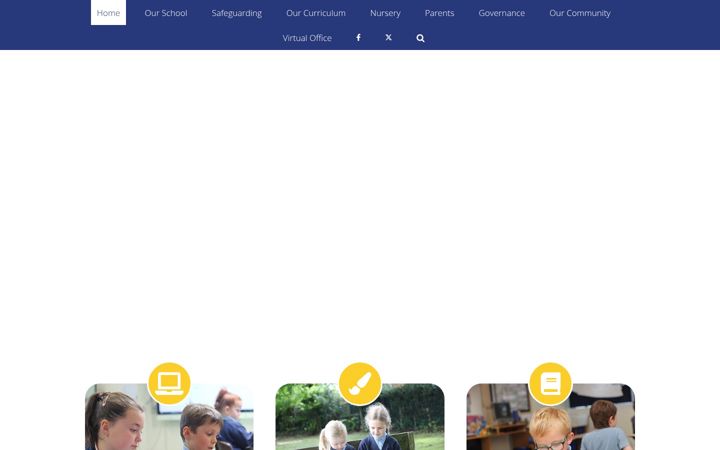 Screenshot of comberbach.cheshire.sch.uk