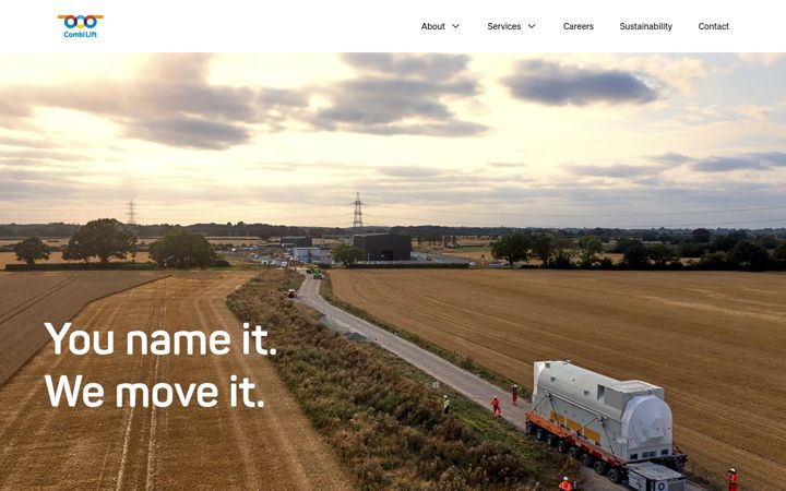 Screenshot of combi-lift.net