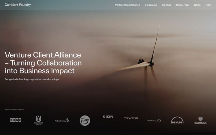 Screenshot of combientfoundry.com