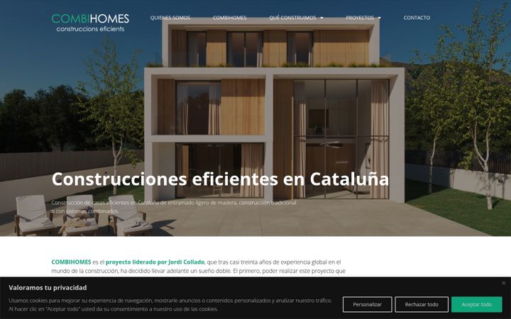 Screenshot of combihomes.es