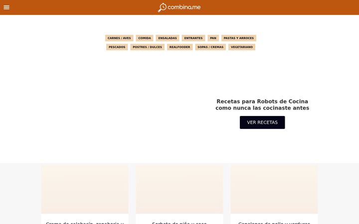 Screenshot of combina.me