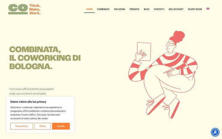 Screenshot of combinata.eu