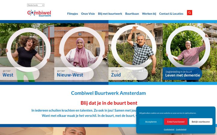 Screenshot of combiwelbuurtwerk.nl