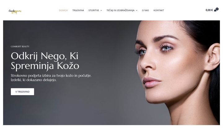Screenshot of combofitbeauty.si
