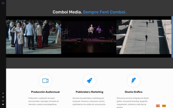 Screenshot of comboimedia.com
