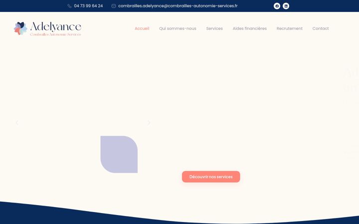 Screenshot di combrailles-autonomie-services.fr