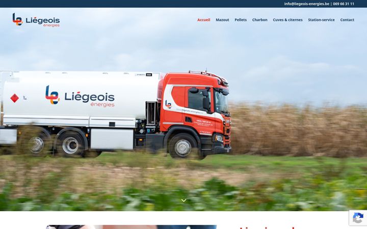 Screenshot of combustibles-liegeois.com