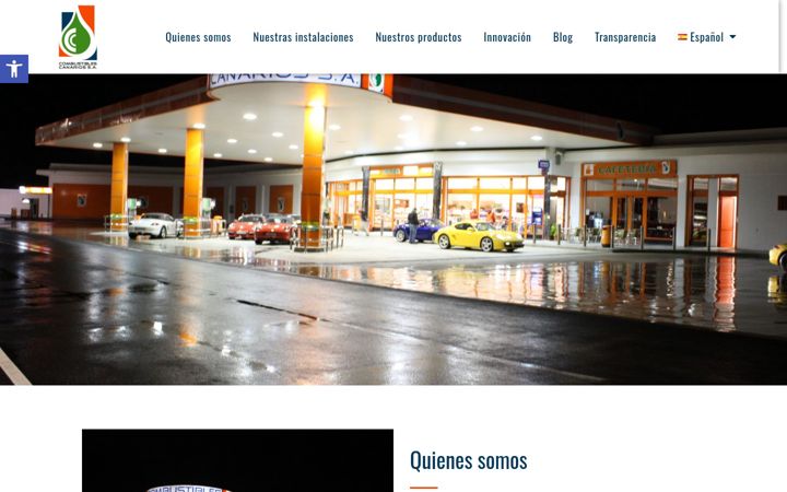 Snimka zaslona za combustiblescanarios.com