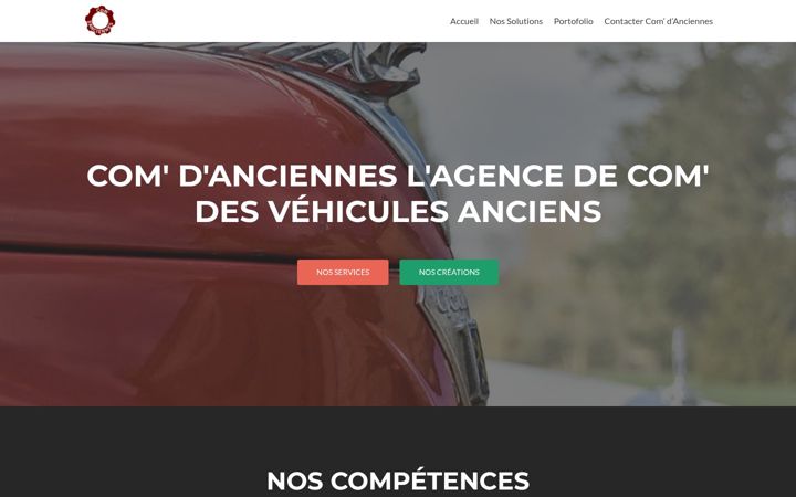 Screenshot of comdanciennes.com