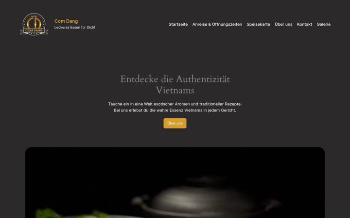 Screenshot of comdang.de